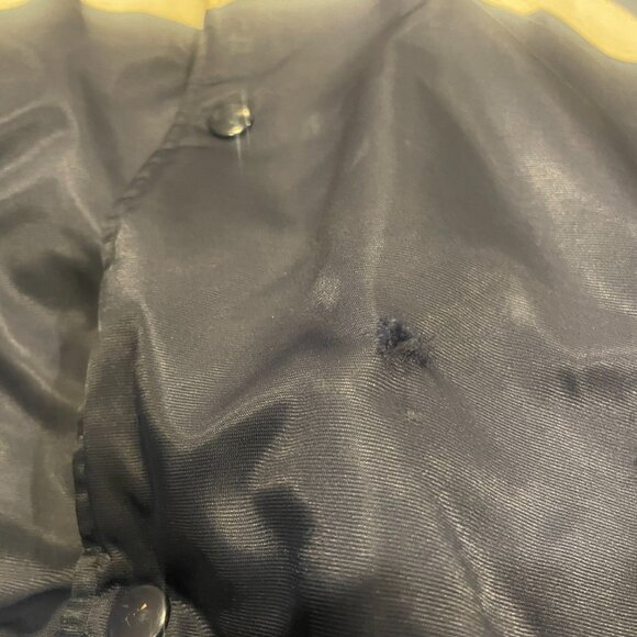 VINTAGE MAJESTIC COOPERSTOWN COLLECTION CHICAGO WHITE SOX SATIN JACKET SIZE XL - Picture 6 of 9